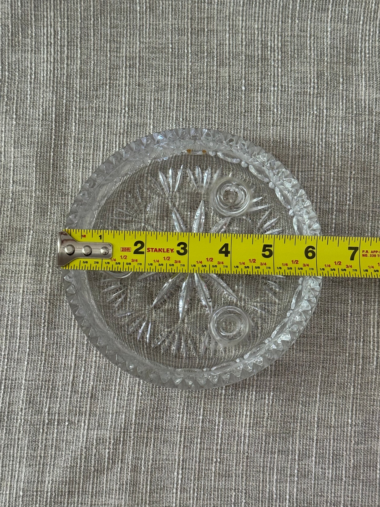 Crystal Candle Centerpiece