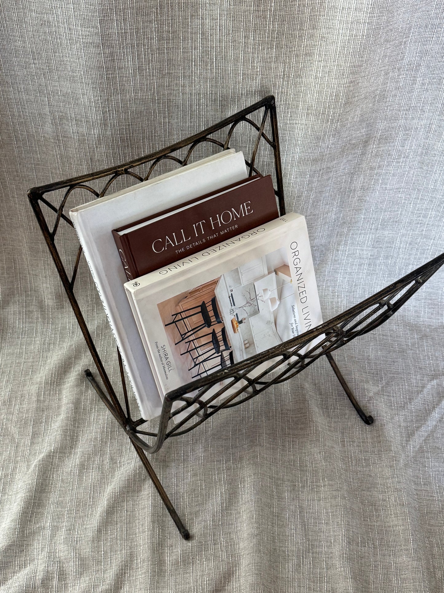 Mid-Century Modern Magazine Rack