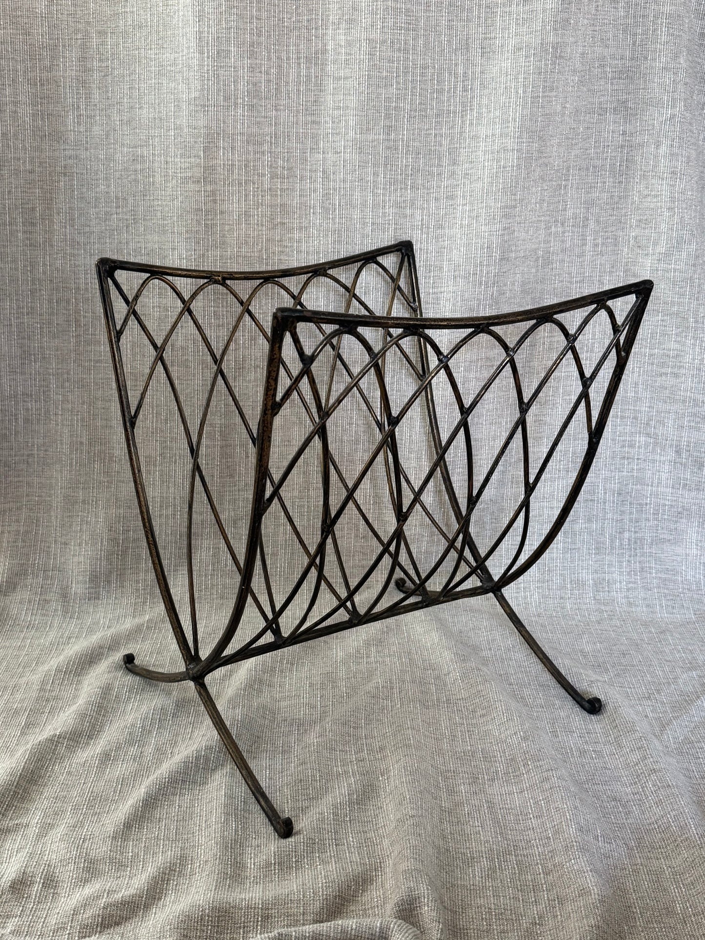 Mid-Century Modern Magazine Rack