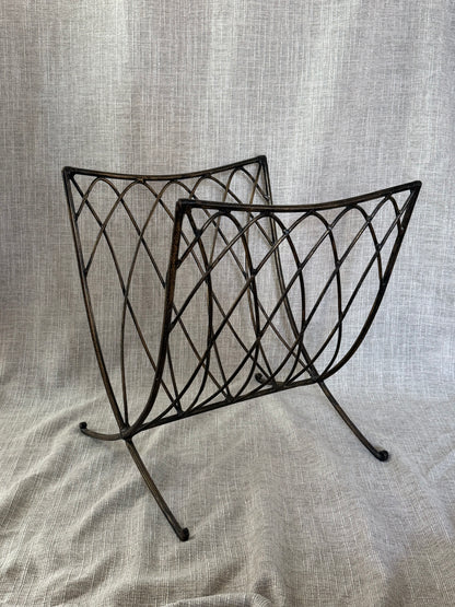 Mid-Century Modern Magazine Rack