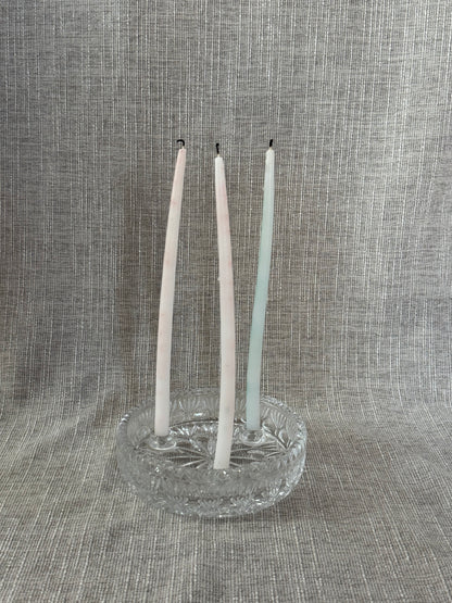 Crystal Candle Centerpiece