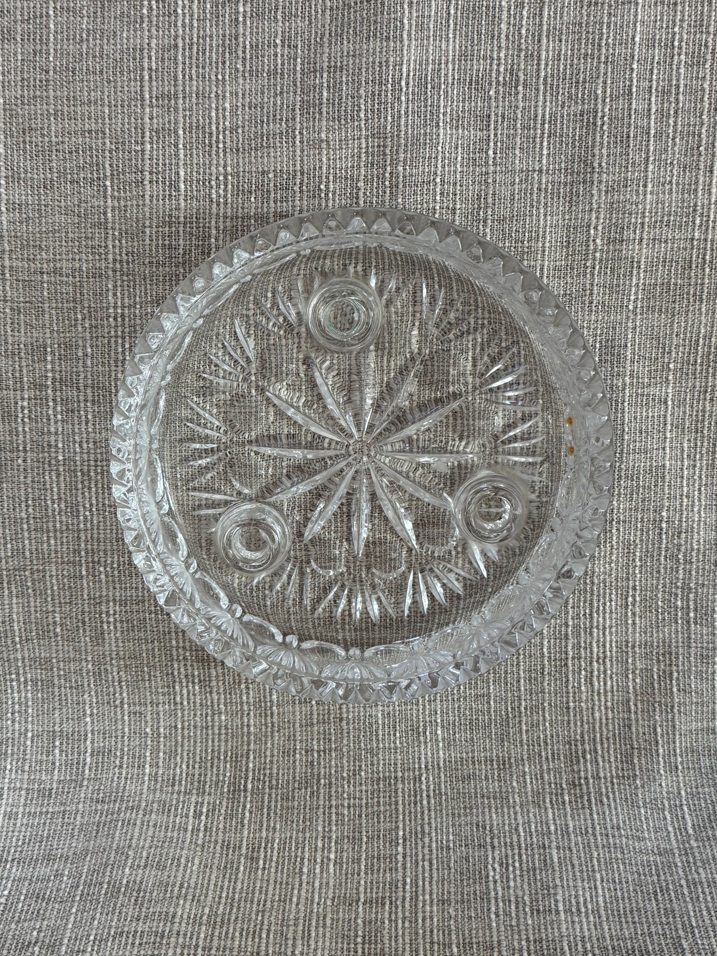 Crystal Candle Centerpiece