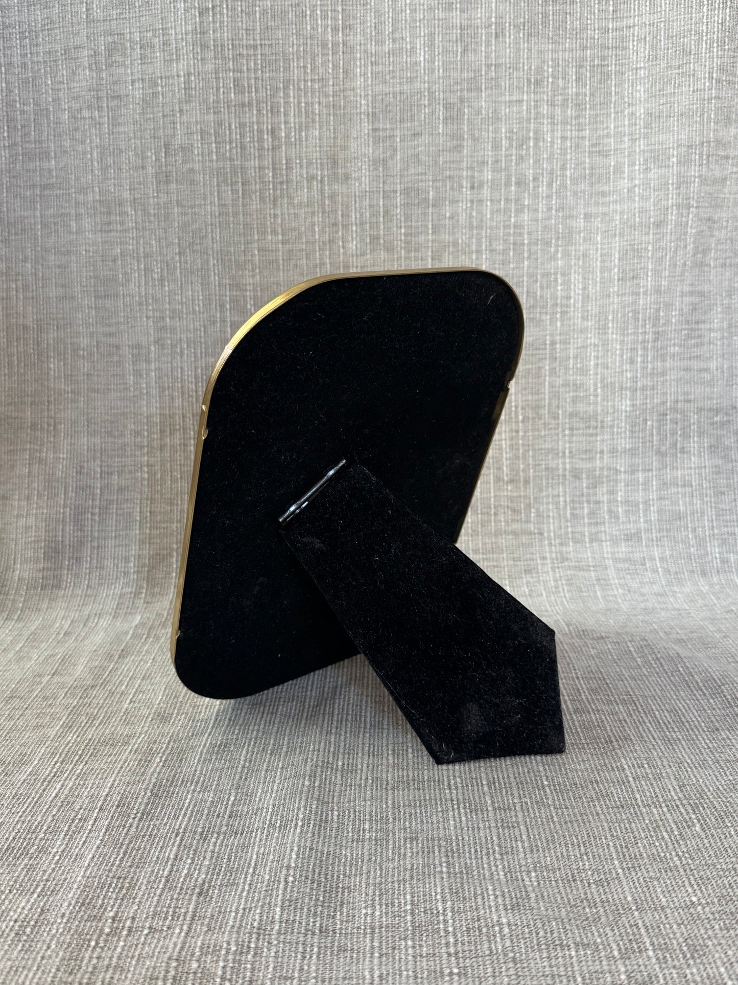 Brass Rounded Corner Photo Frame